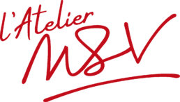 Logo Atelier MSV, micro sablage verrier